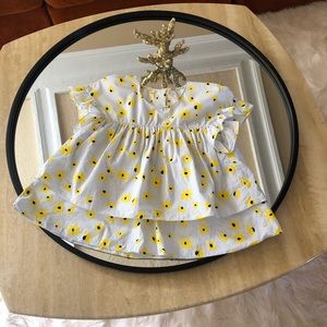 zara babydoll blouse